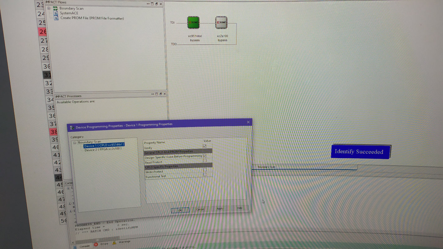 Xilinx iMPACT detected both CPLD and FPGA