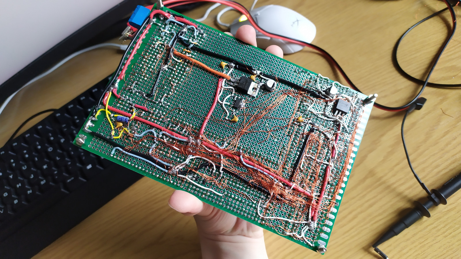 Back of the first test