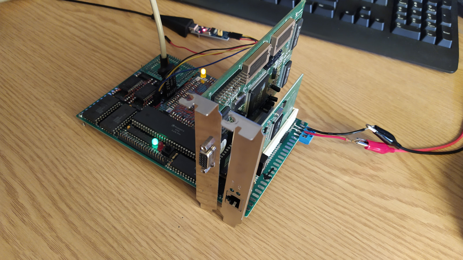 First PCI cards in the homebrew