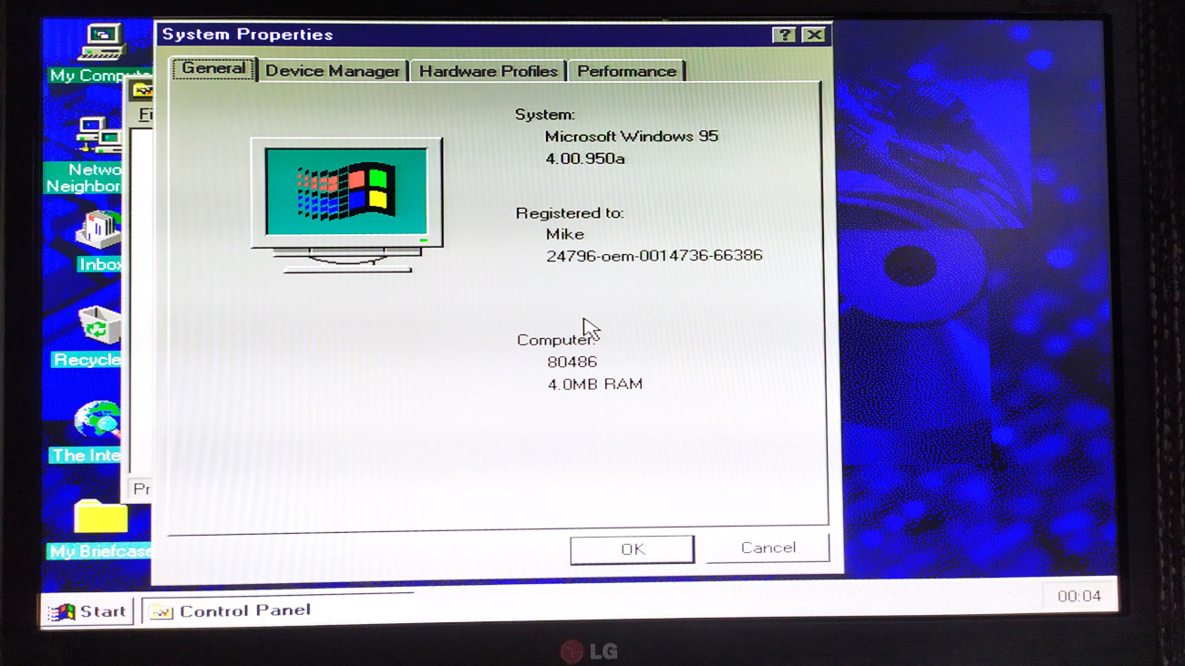 System properties