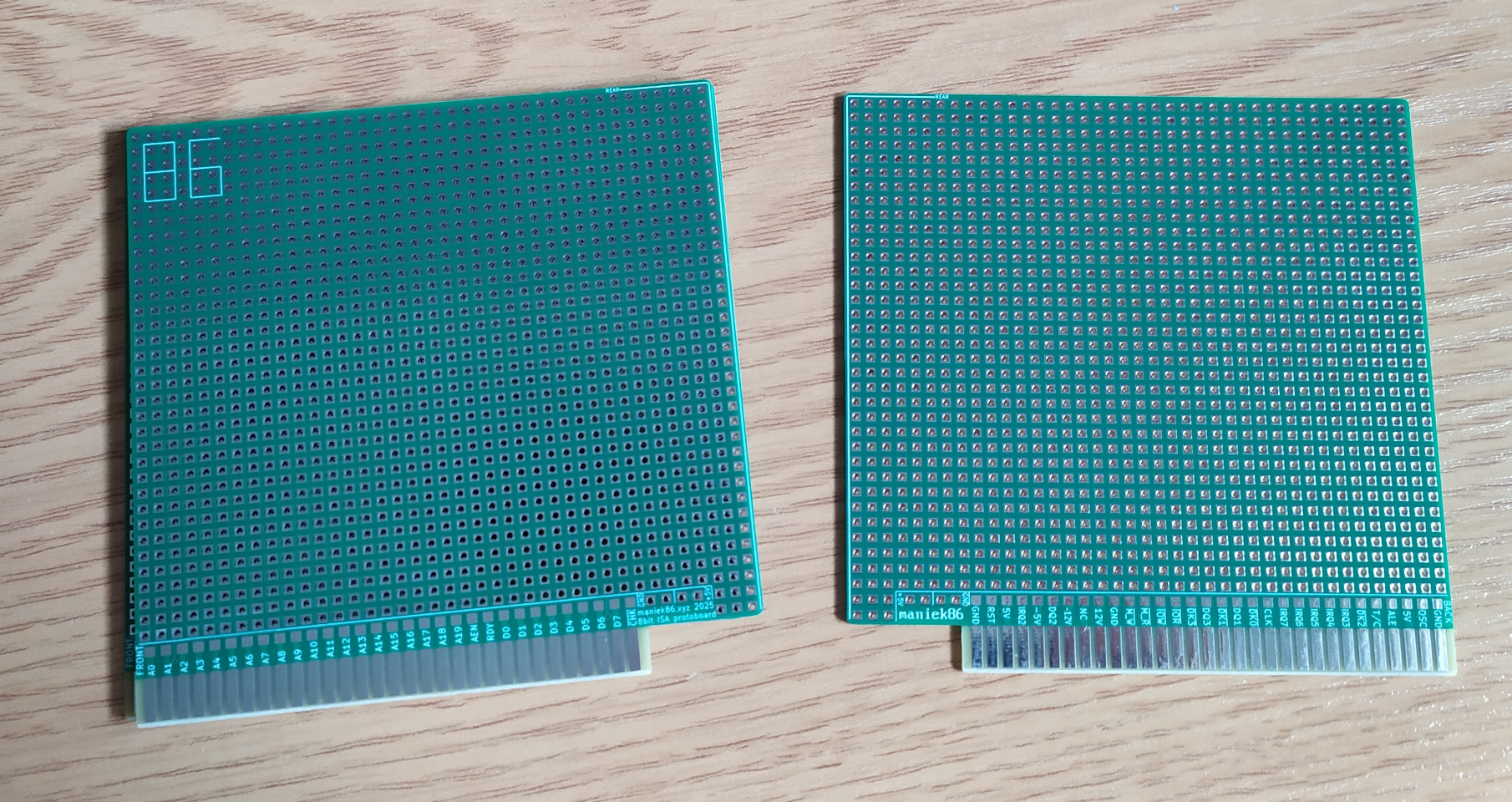 Otrzymane PCB 1