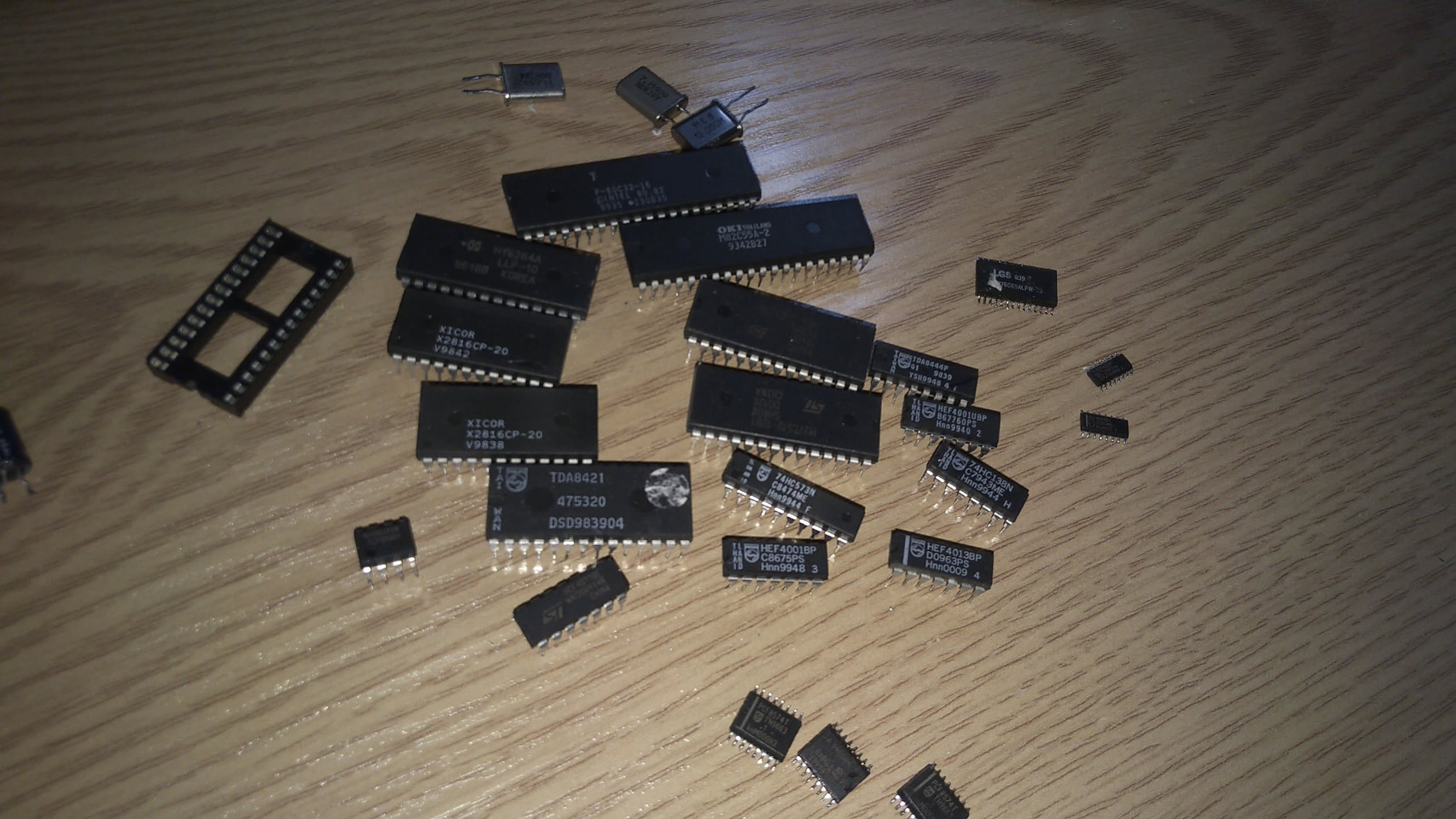 Parts gathered from CRT TV