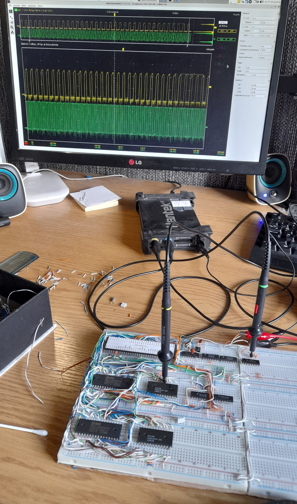 Motorola 68000 executing something