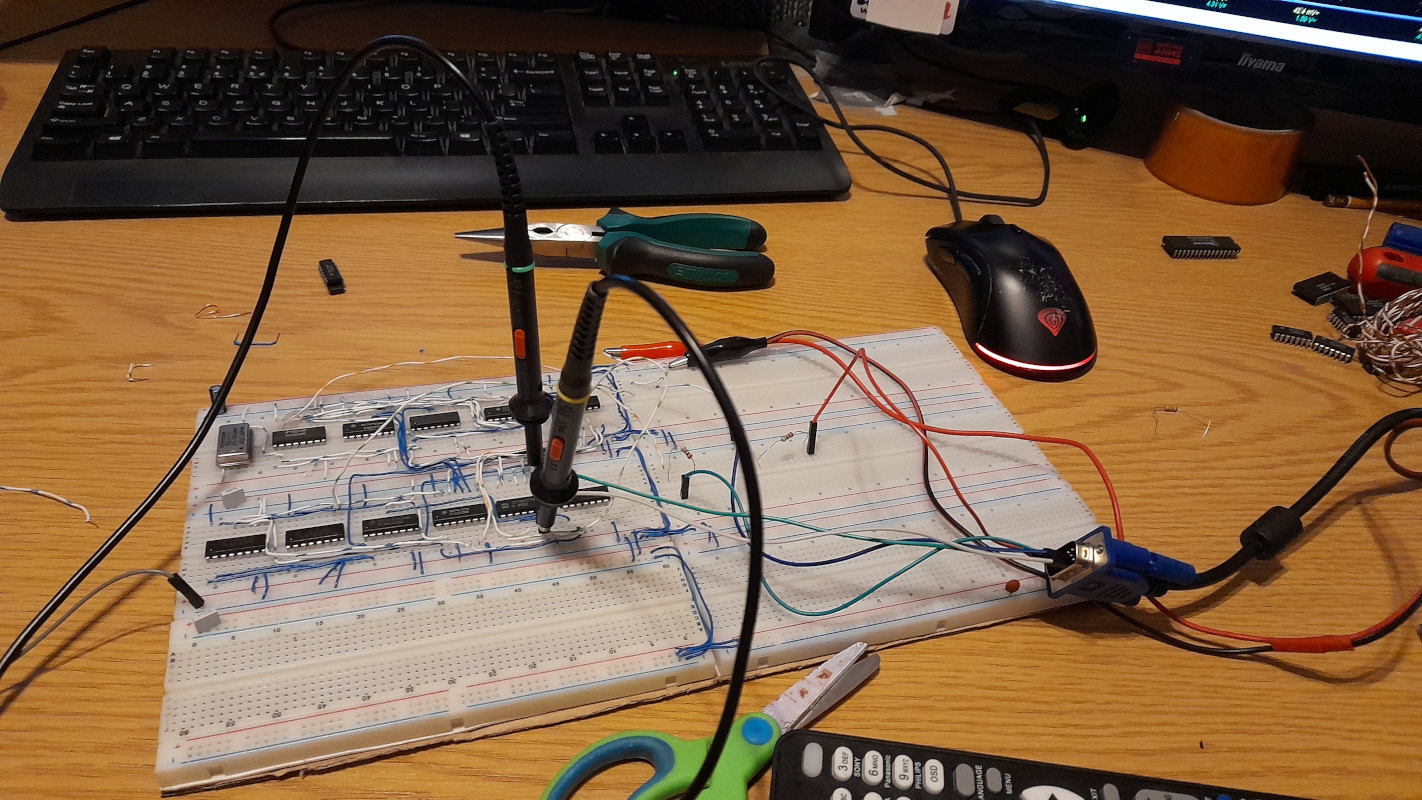 VGA graphics card prototype