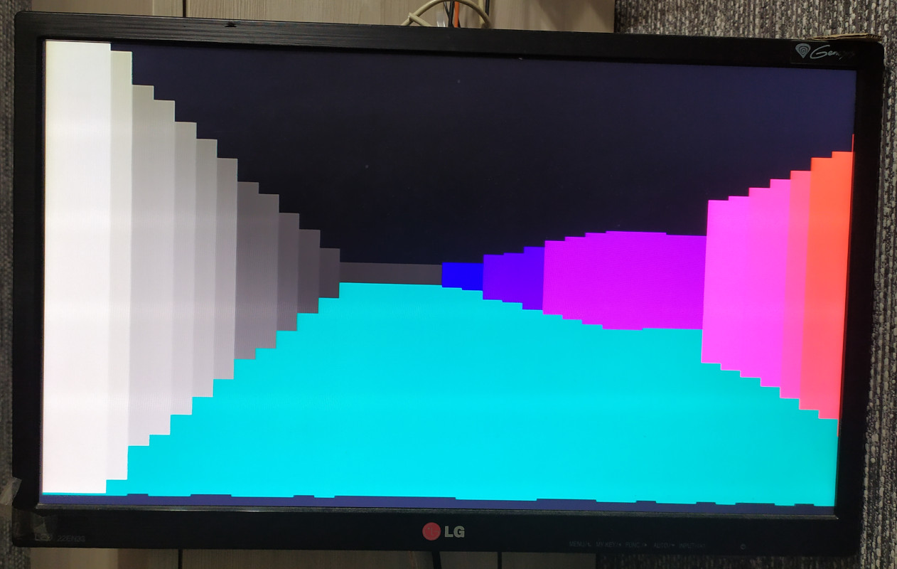 cubicDoom running on M8SBC-486