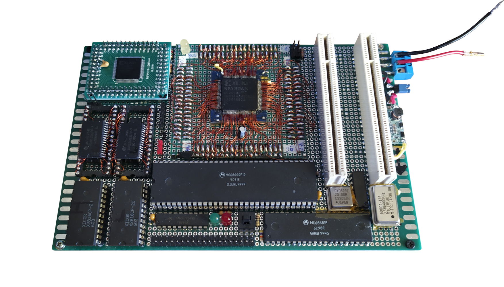 Motorola 68000 homebrew with PCI bus